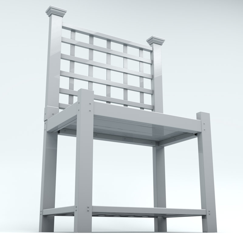 Vita Burbank Deluxe Vinyl Potting Bench & Reviews Wayfair